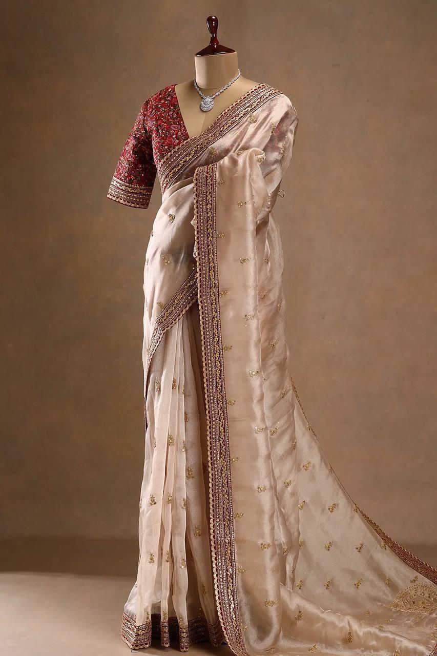 Kimora - Premium Zimmy Choo Silk Designer Saree